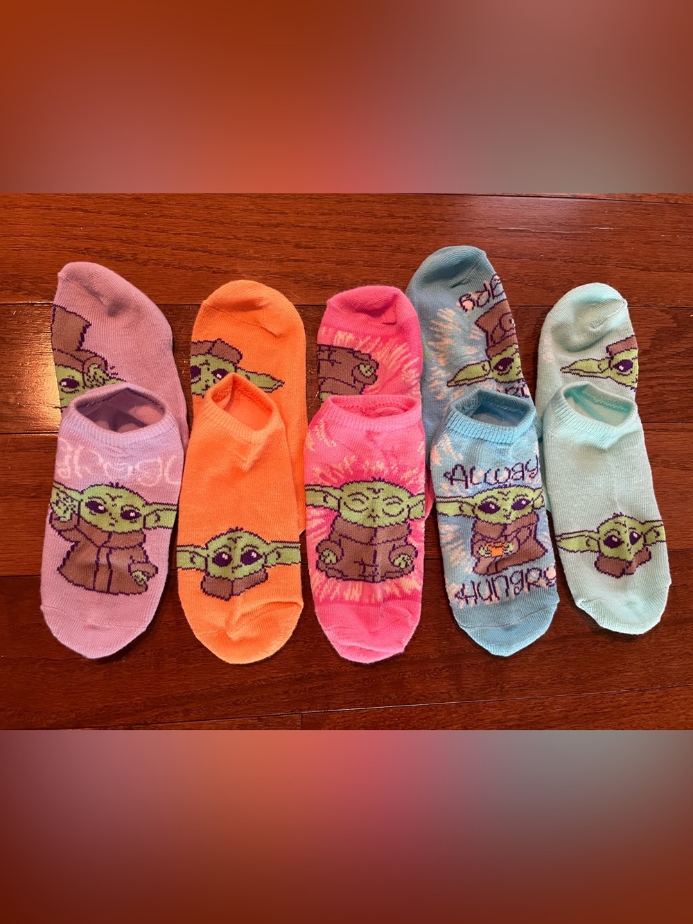 Baby Yoda Toddler No-Show Sock Set - Multicolor